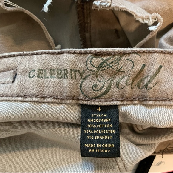 Celebrity Gold | Cut Off Shorts - Picture 10 of 11